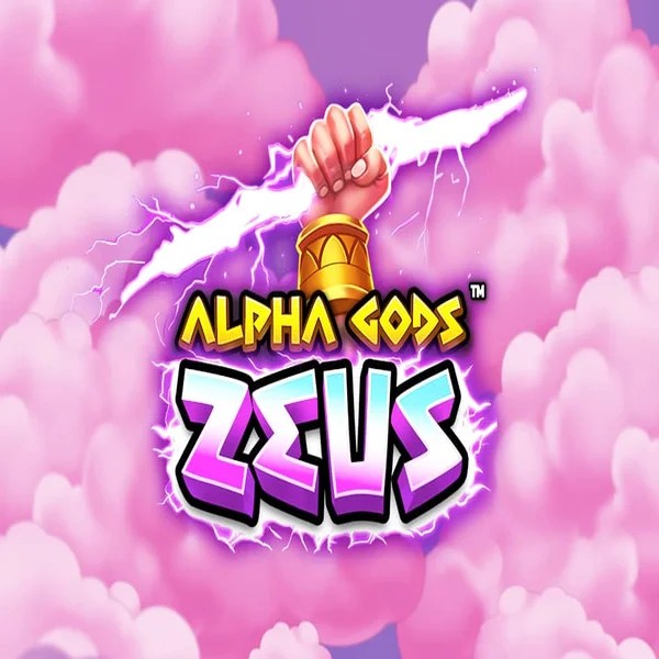 Alpha Gods Zeus slot icon by PearFiction Studios, available at Spinfin Casino