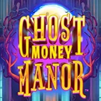 Ghost Money Manor slot logo by Gold Coin Studio at Spinfin Casino